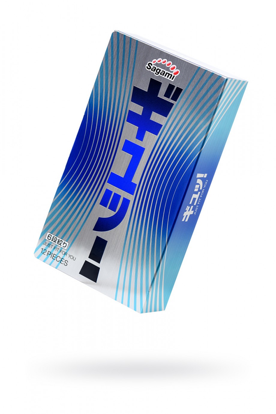 Sagami 6 FIT V презервативы латексные, 12 шт