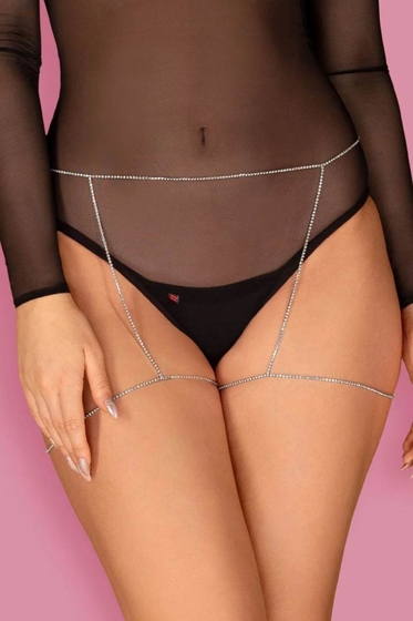 Obsessive украшение на бедра Bijou 905, Серебро