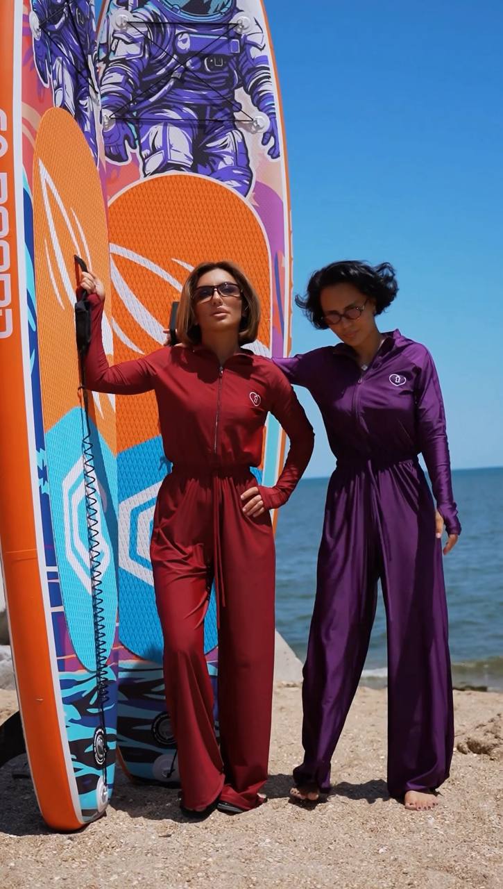 Instinto буркини комбез макси Zazoo, Фиолетовый