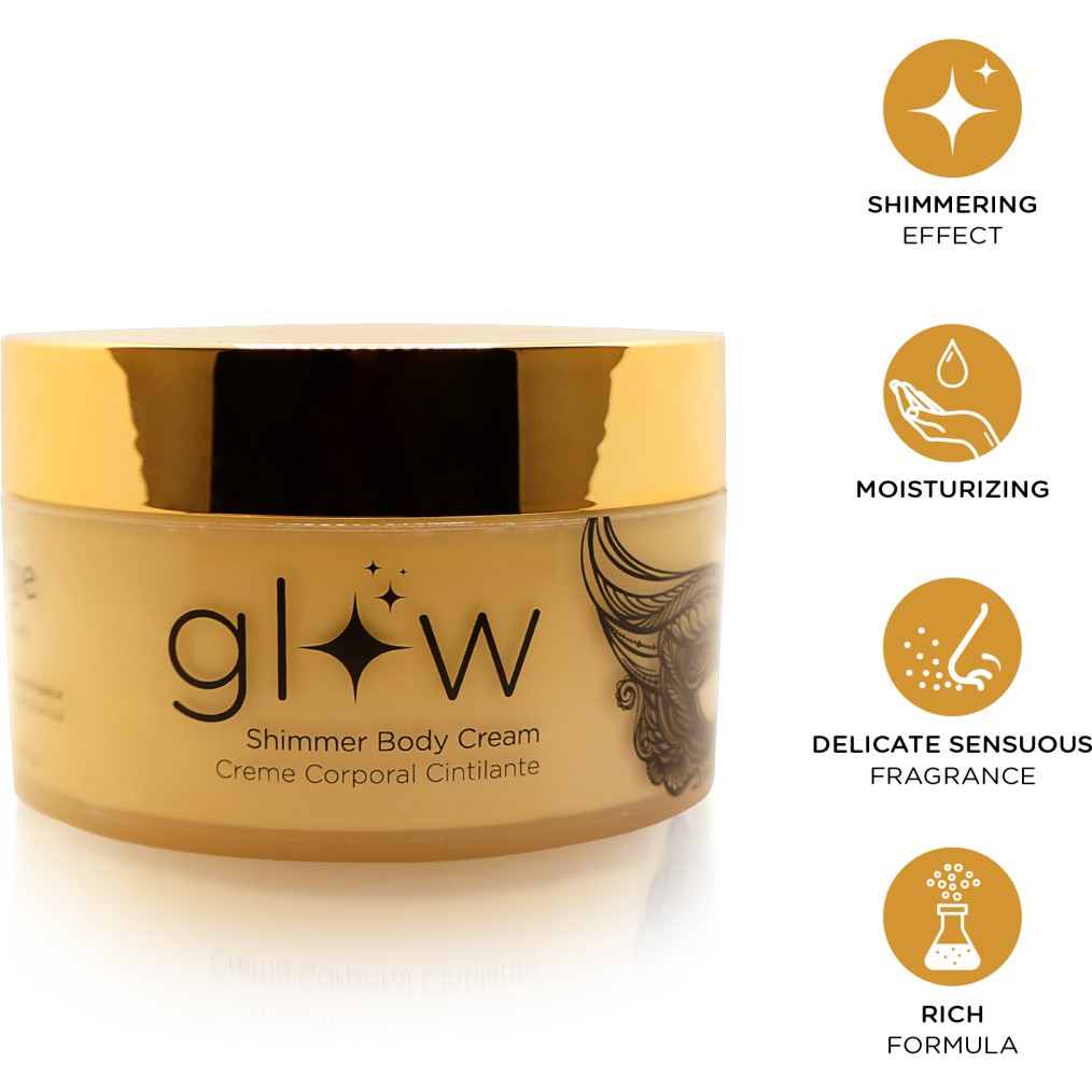 Intt крем-шиммер для тела Glow, 250 мл.