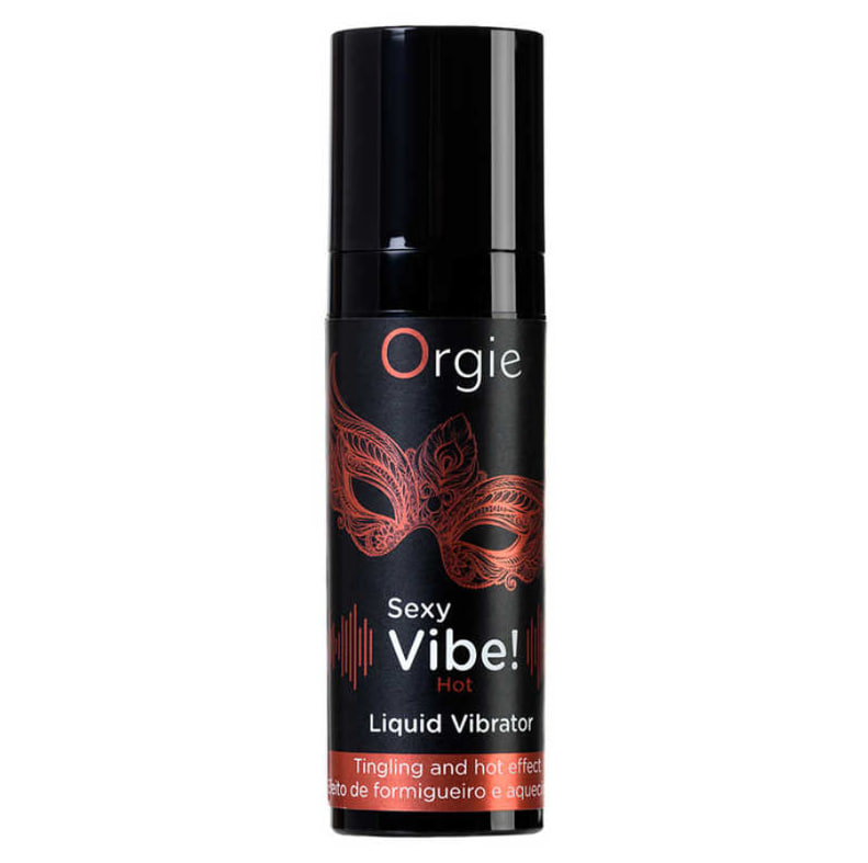 Orgie Sexy Vibe "Hot" гель для массажа с разогревающим и вибрирующим эффектом, 15 мл*