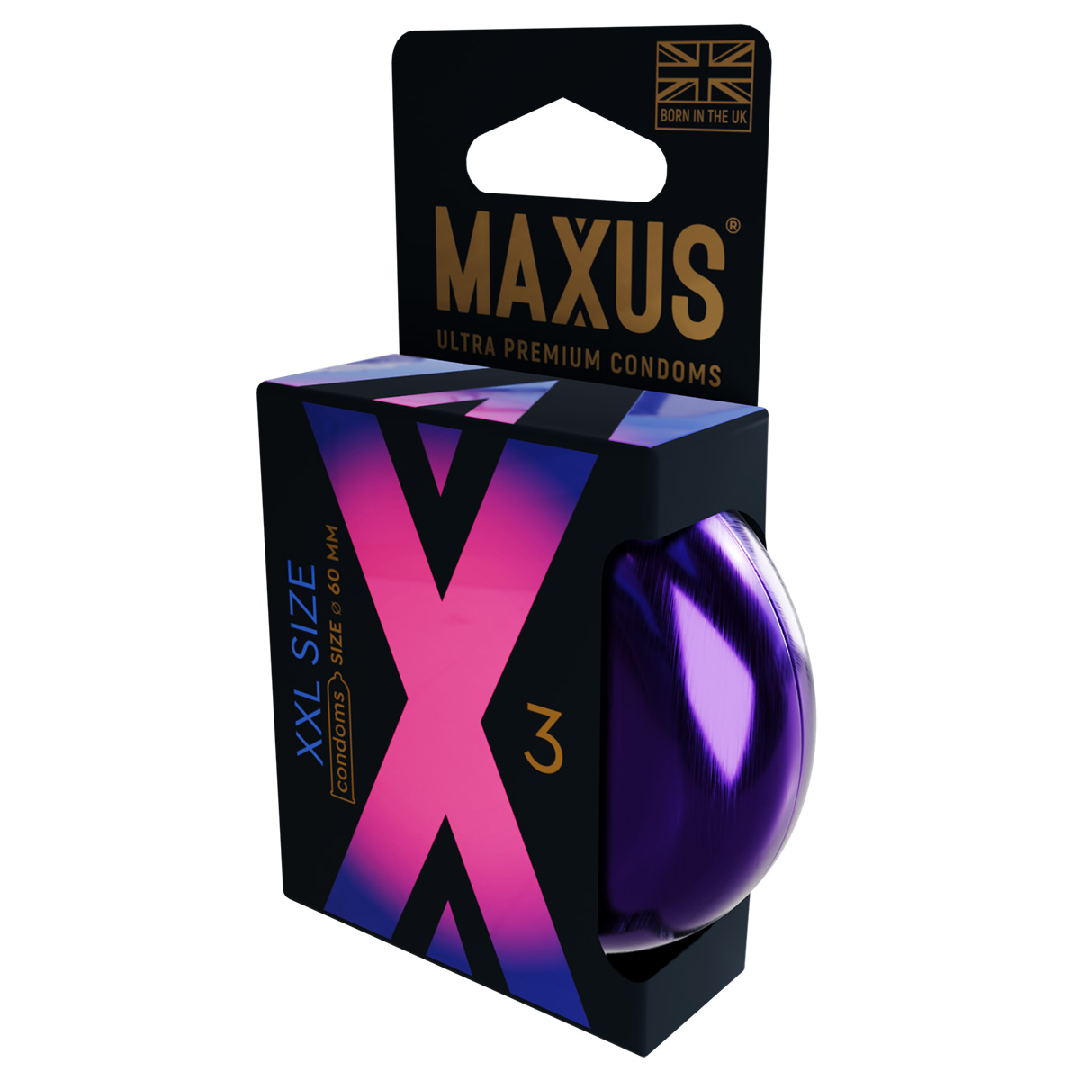 Maxus презервативы увеличенные XXL №3, 3 шт.