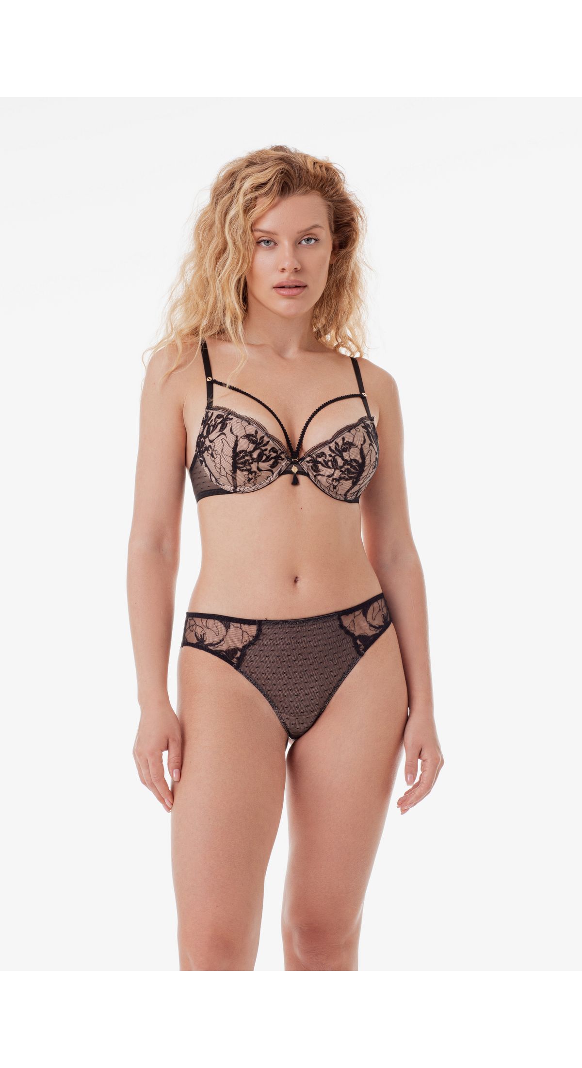 MELLE бюст балконет push-up Dea ML0611, Черный