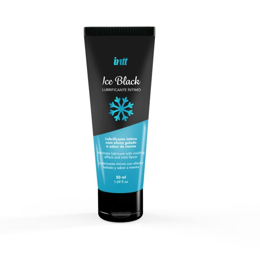 Intt увлажняющий гель со вкусом мяты Ice Black, 50 мл.*